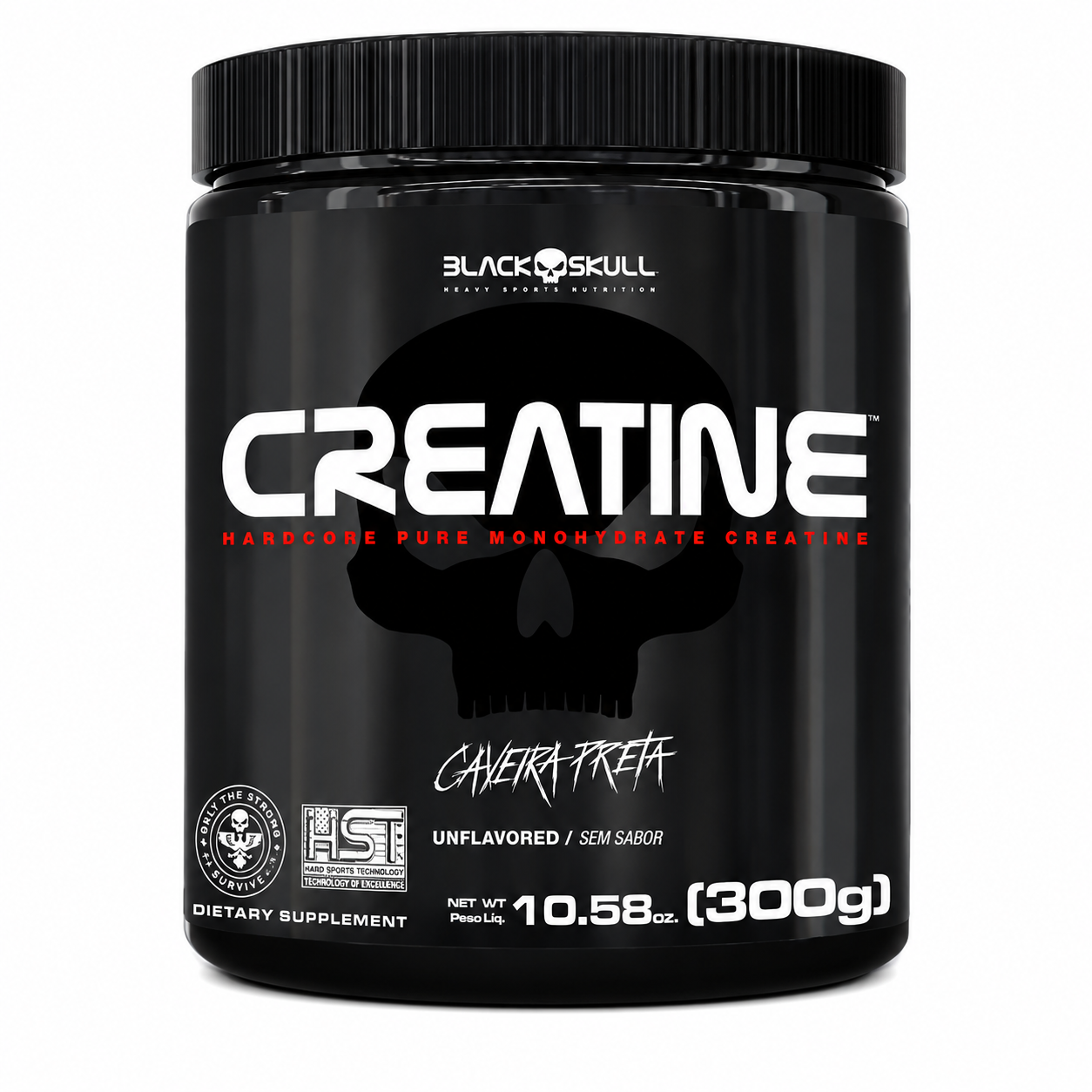 Blackskull 300g — Creatina