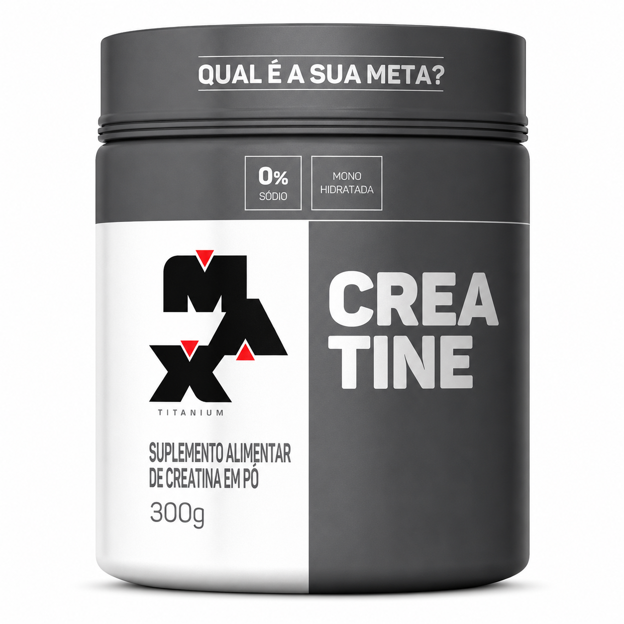 Max Titanium 300g — Creatina