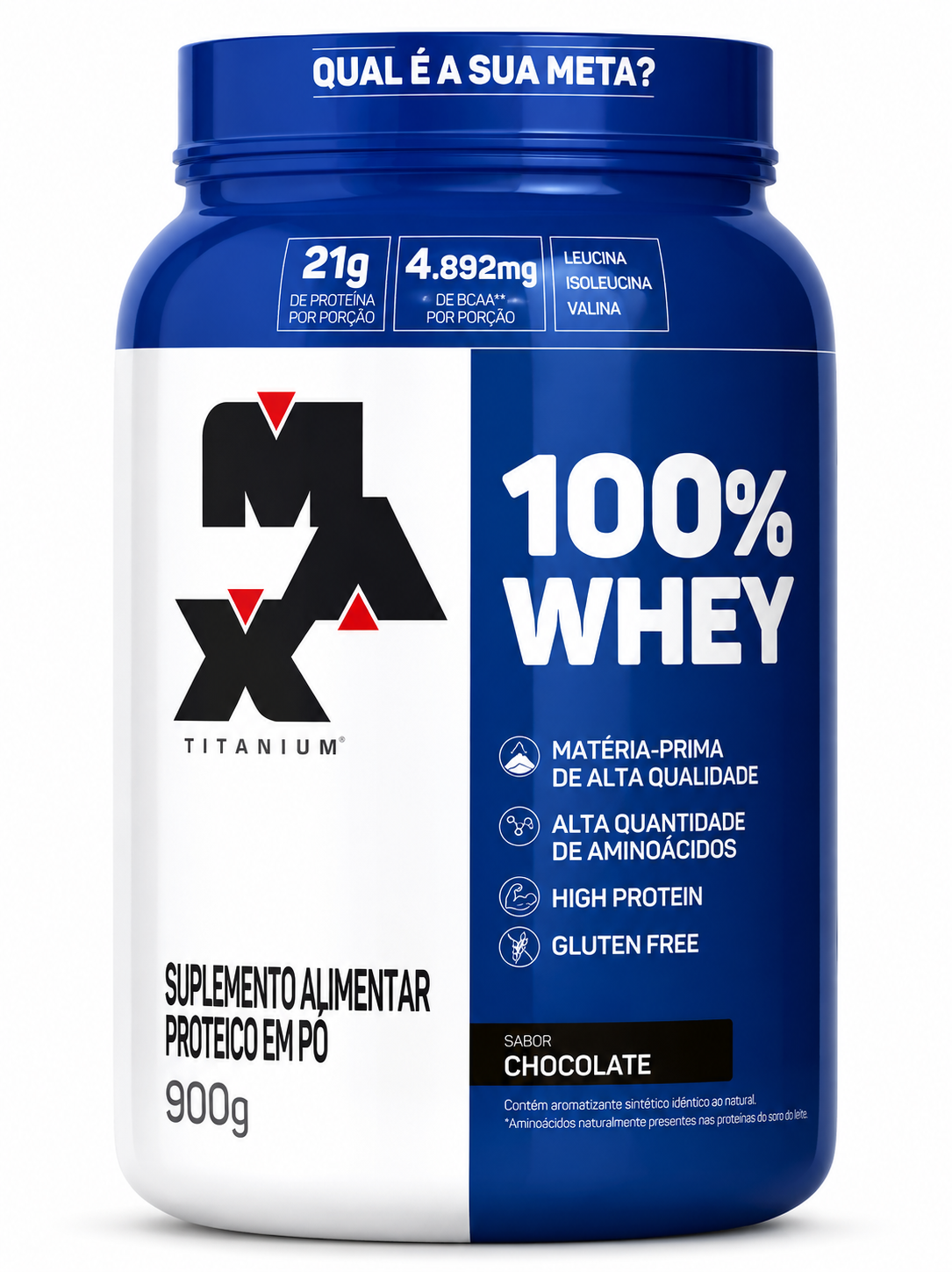 Max Titanium 900g — Whey Protein