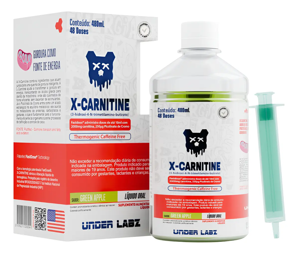 X carnitina liquida — Termogênico