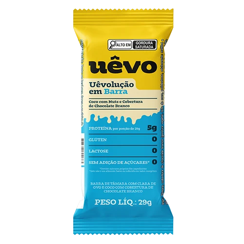 Barra de proteína Uêvo 29g — Barrinhas proteicas